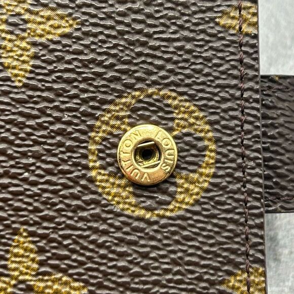 Louis Vuitton Monogram Etui Palm Cover Dark Brown Coated Canvas - Picture 13 of 16